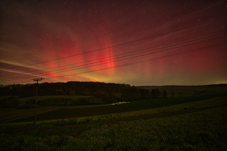 Polarlicht in Süddeutschland