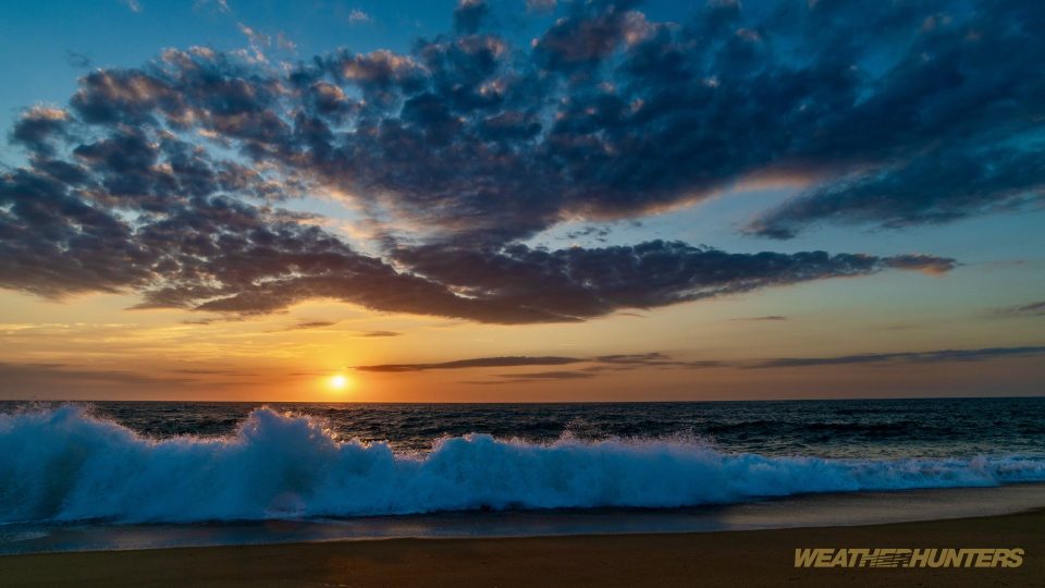 Sonnenuntergang am Atlantik (Ondres)