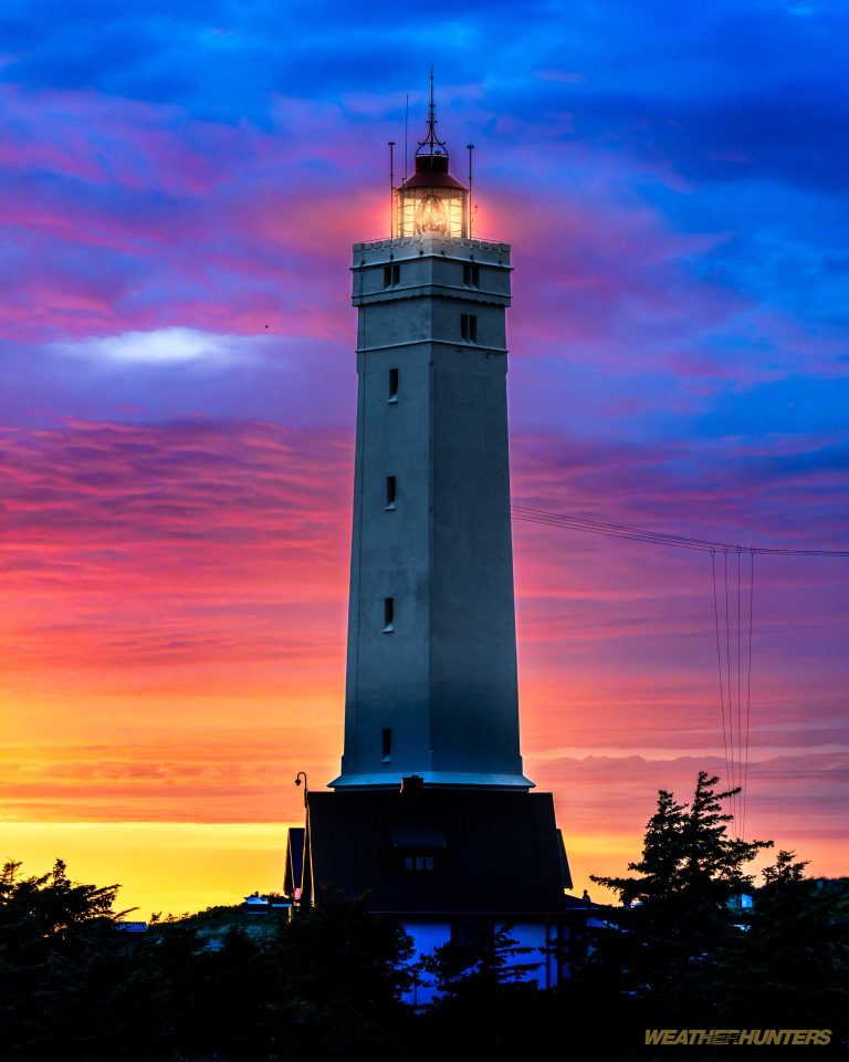 Sundownder am Leuchtturm