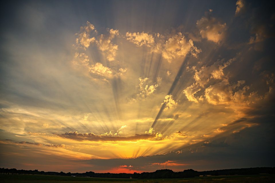 Sonnenuntergangsstimmung