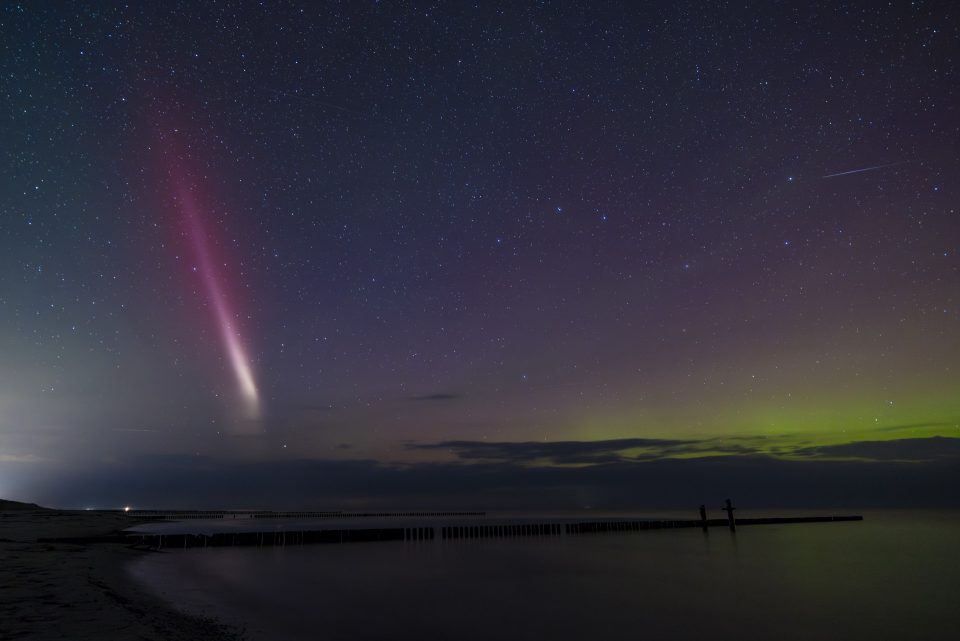 STEVE am Strand von Zingst