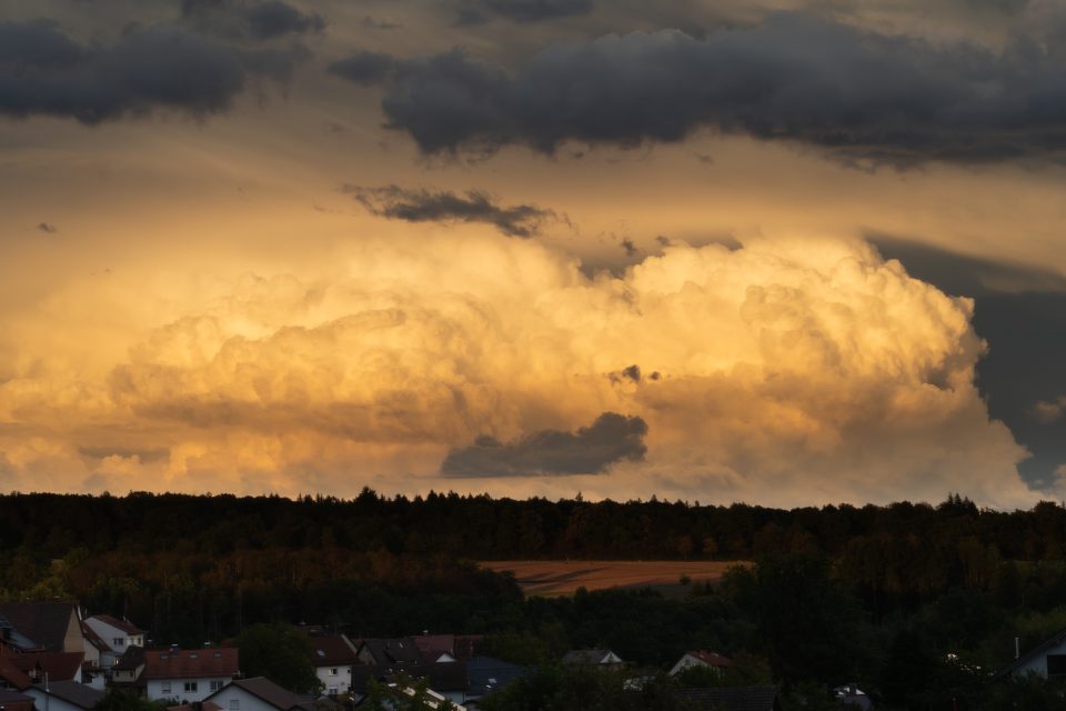 Gewitterwolken