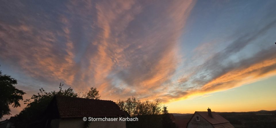 Sonnenuntergang am 25.08.26