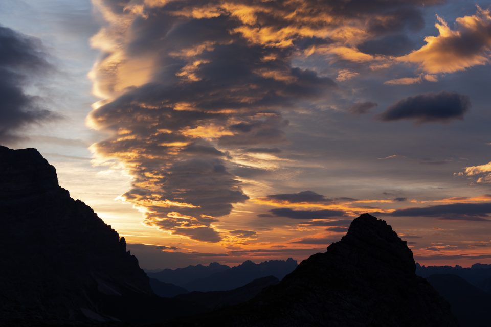 Morgenstimmung in den Dolomiten