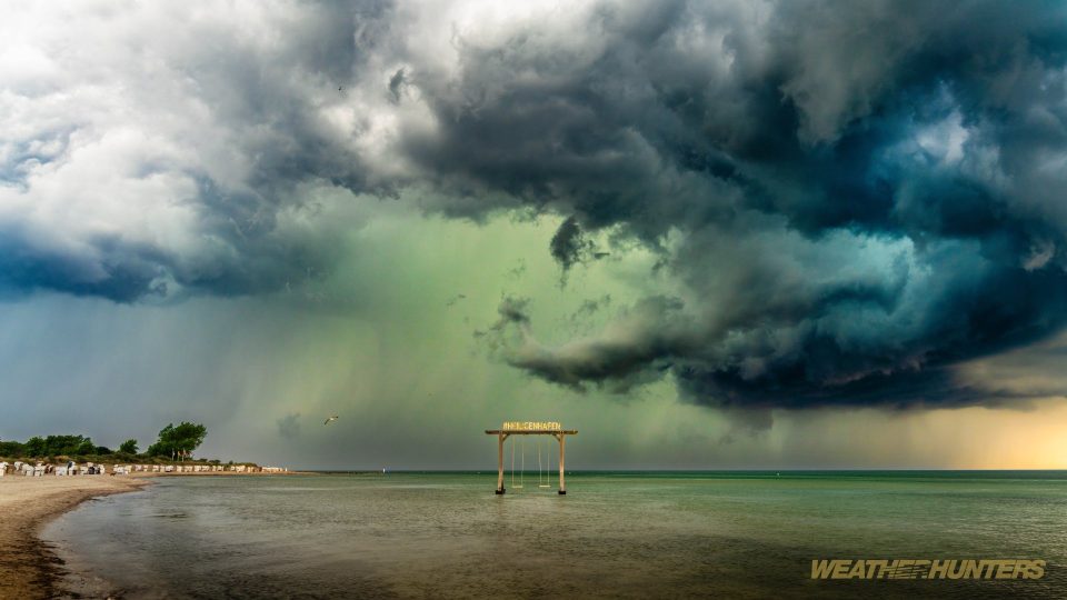 Gewitter über Heiligenhafen