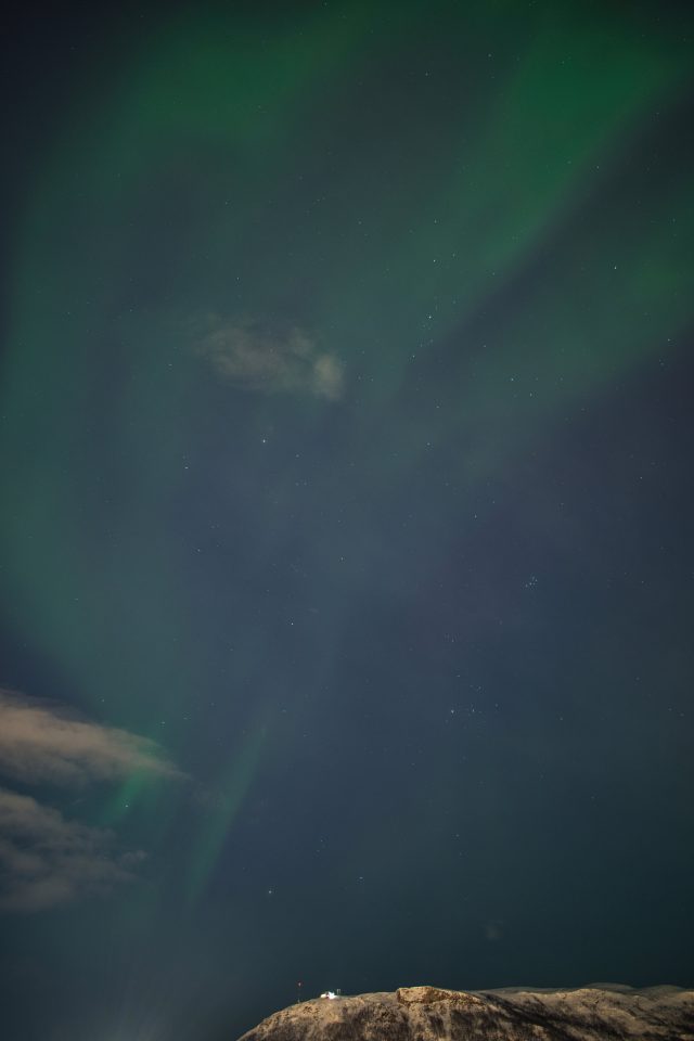 Nordlicht über Tromso