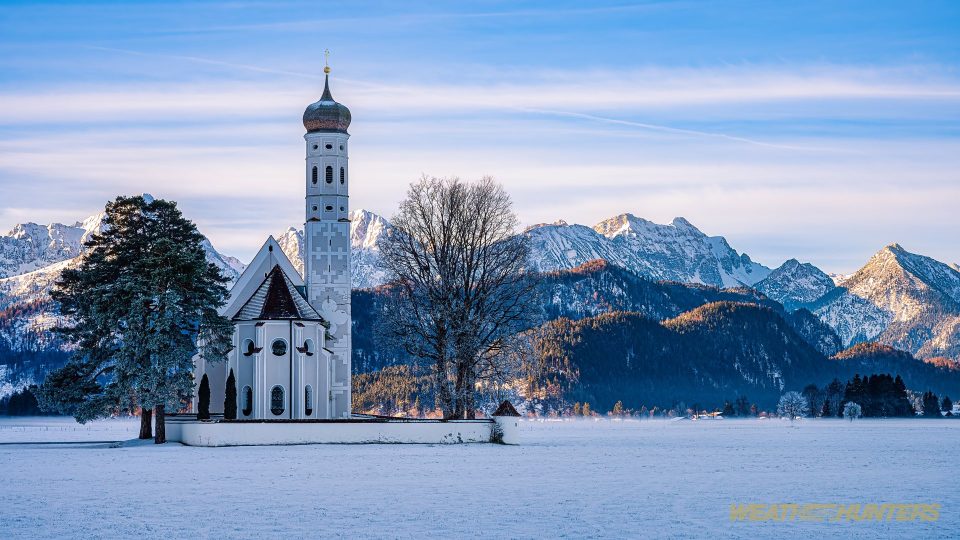 Wintermorgen an der St. Coloman