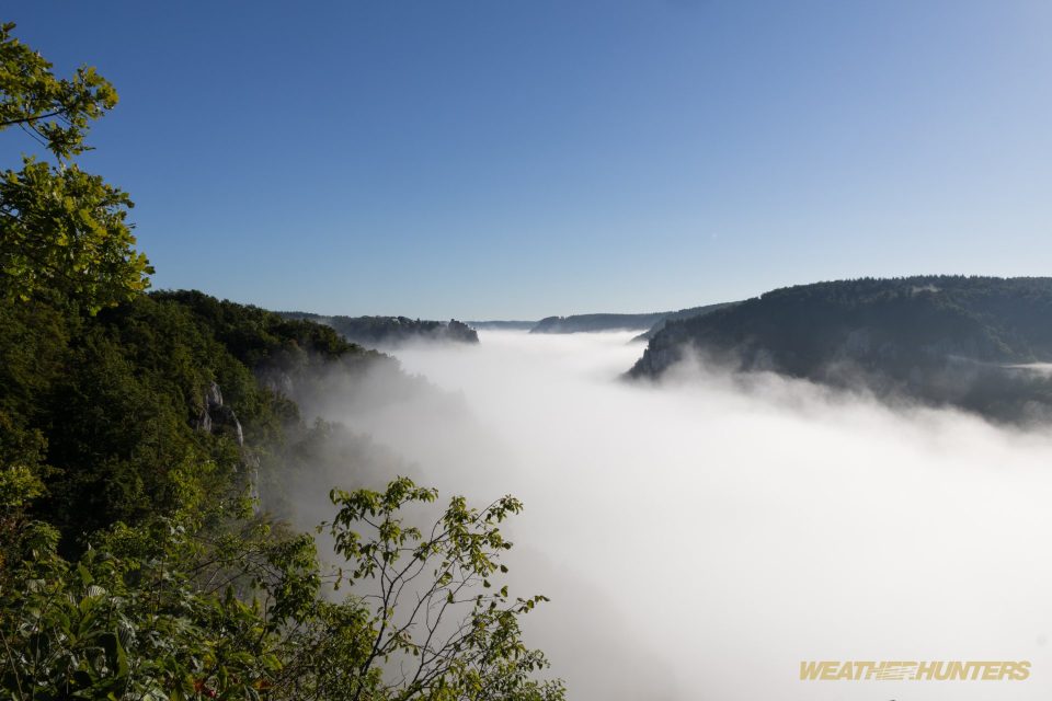 Nebel im Donautal (Eichfelsen)