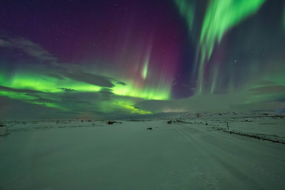 Polarlicht Island
