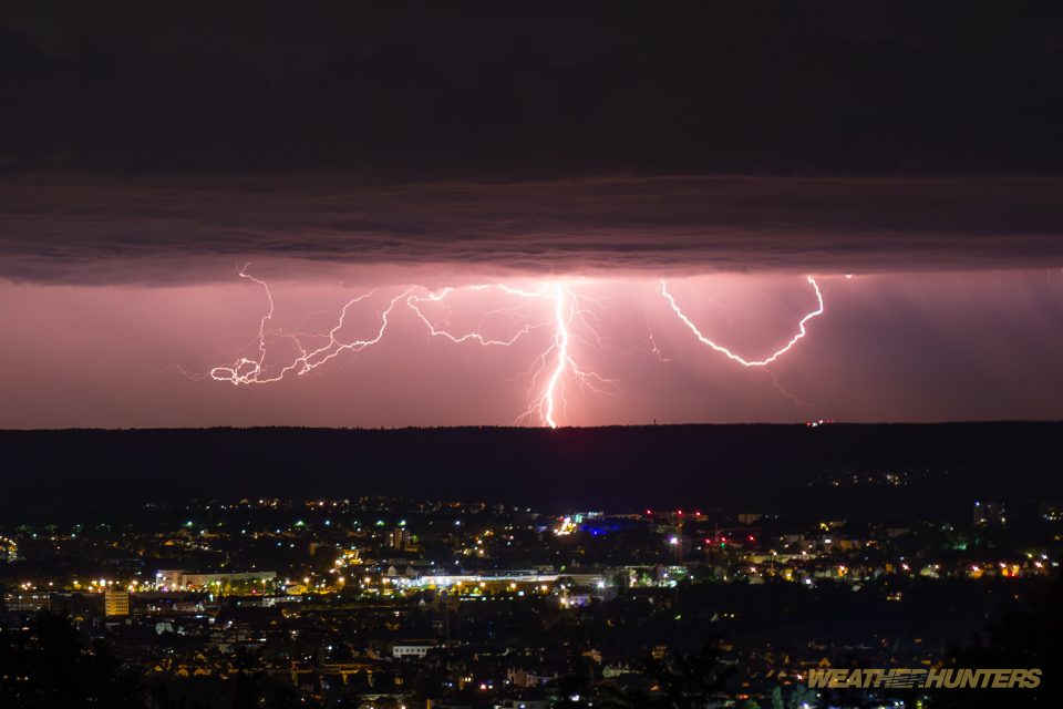 Blitz bei Reutlingen