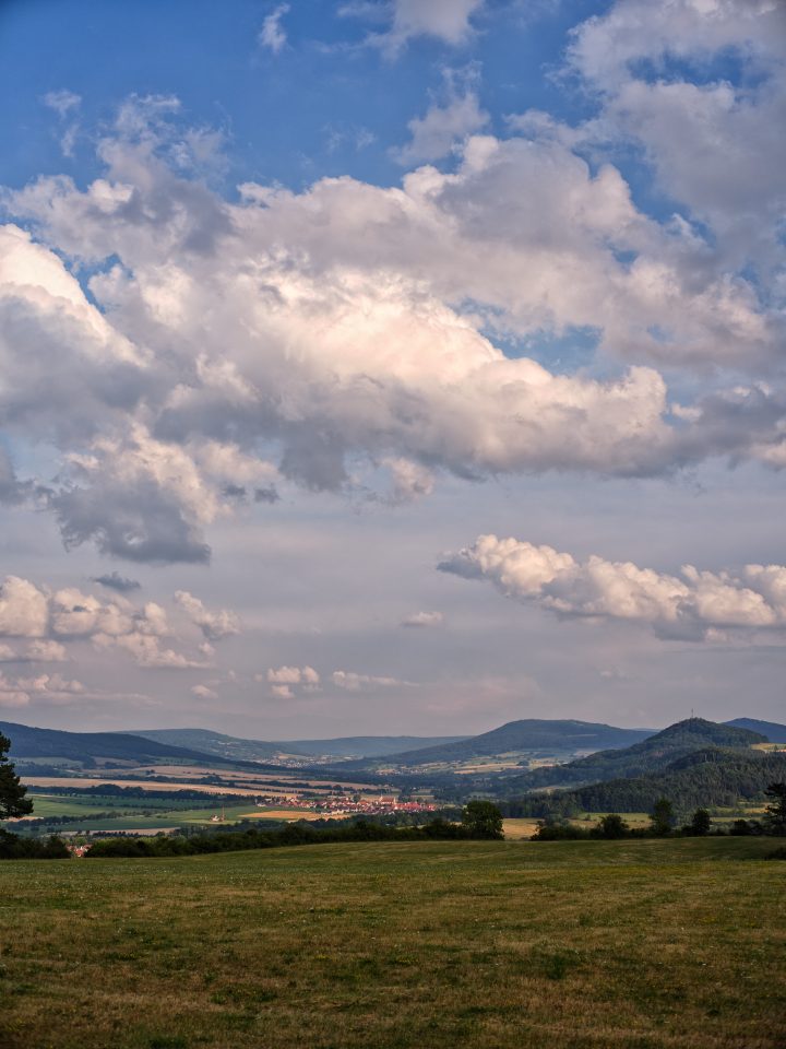 Blick in die Thüringer Rhön