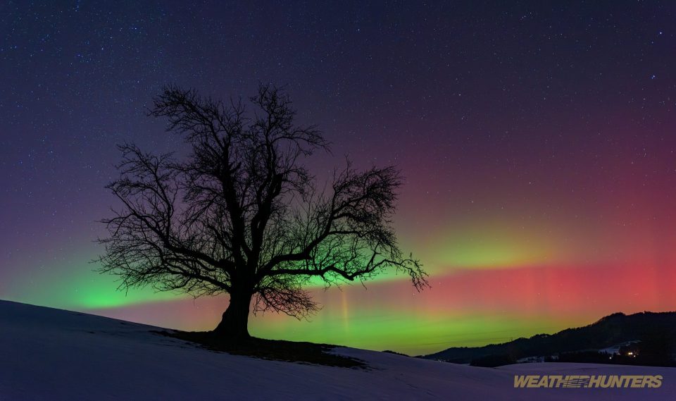 Aurora im Allgäu