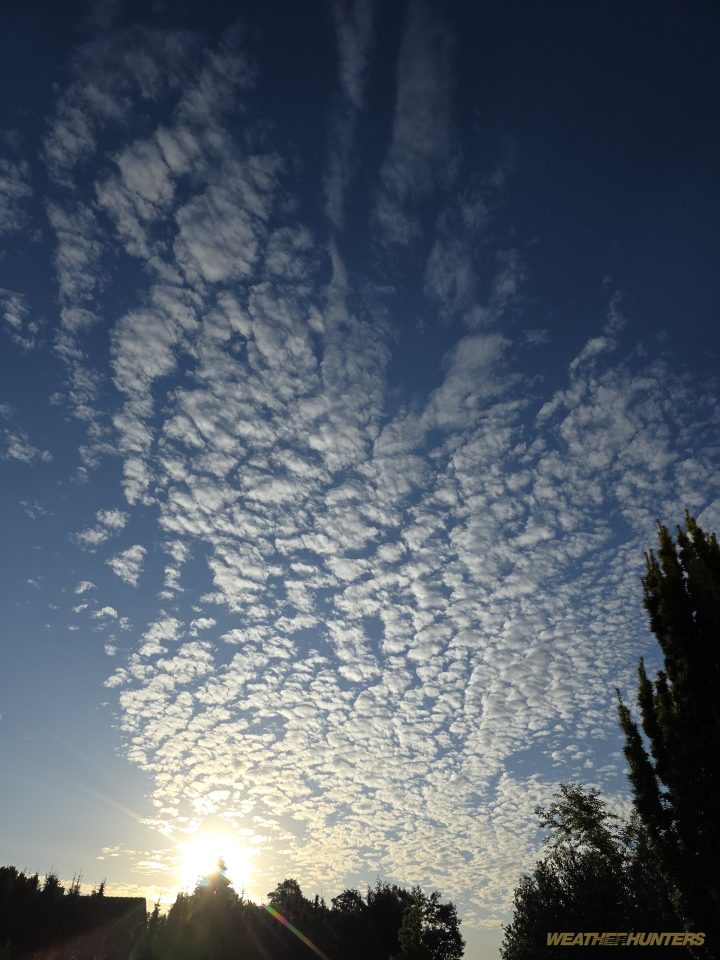 Wolken über Hamburg