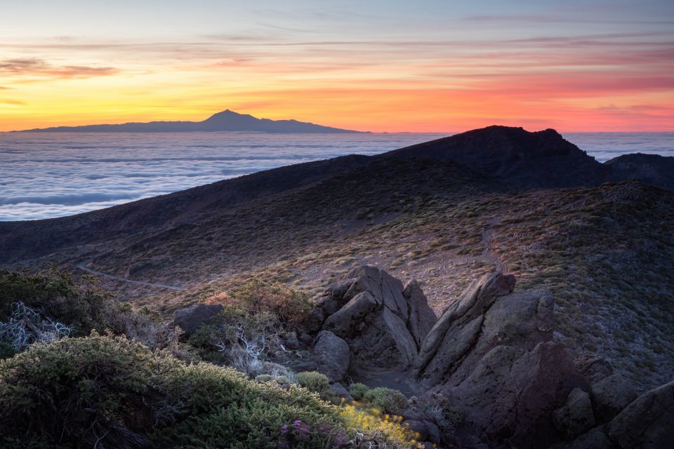 Blick nach Teneriffa