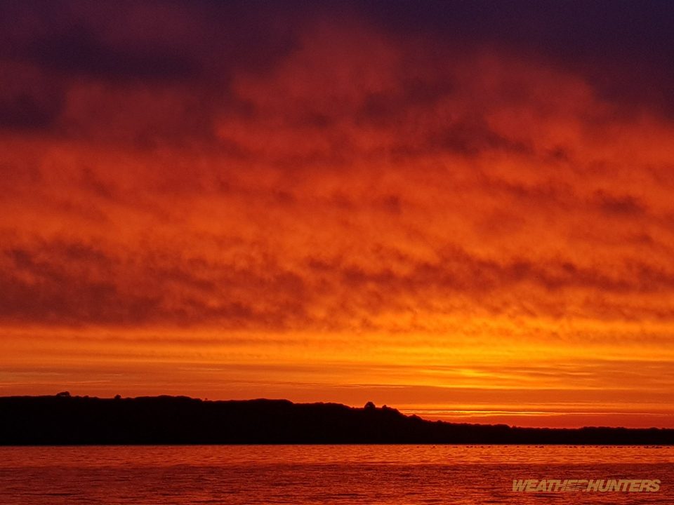 Feuerhimmel über Camaret