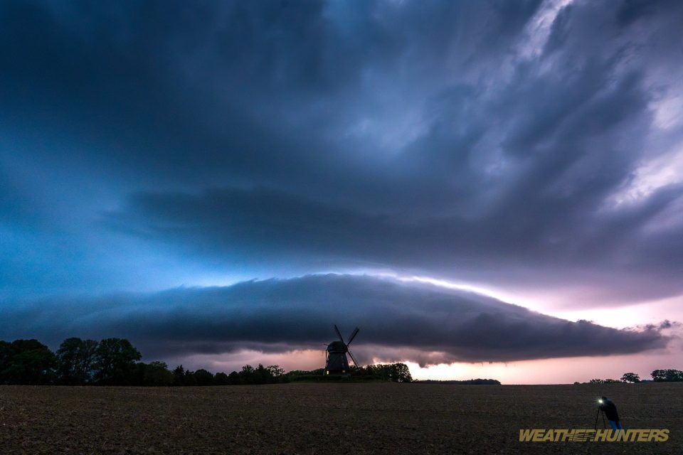 Gewitter über der Farver Mühle