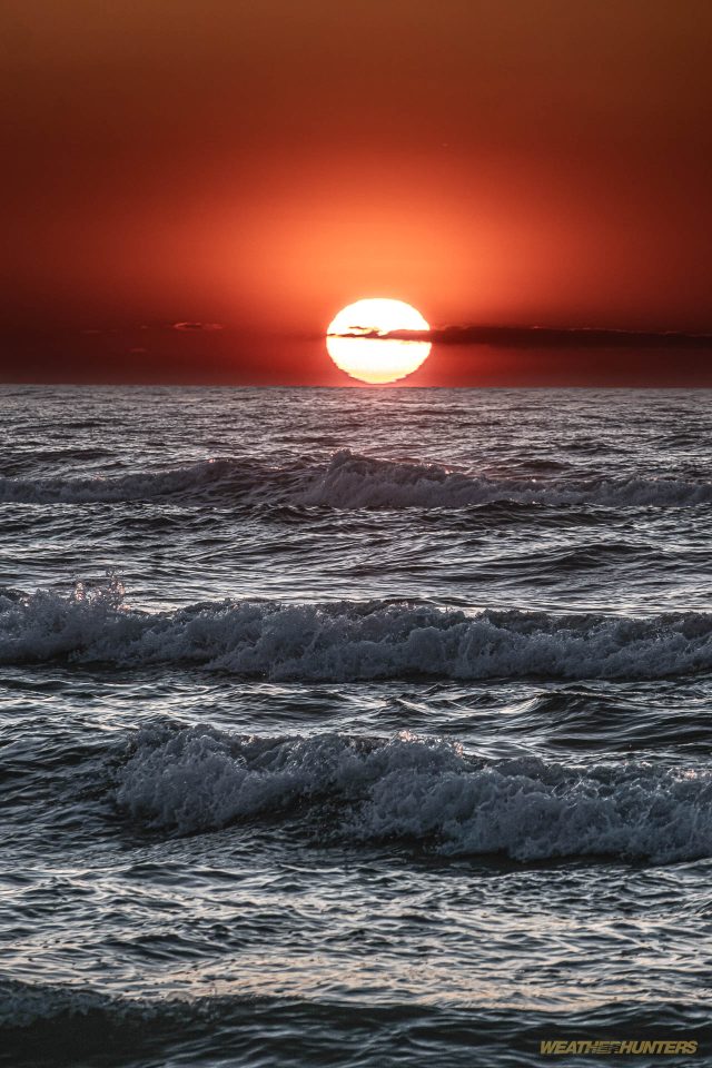Sonnenuntergang Leba