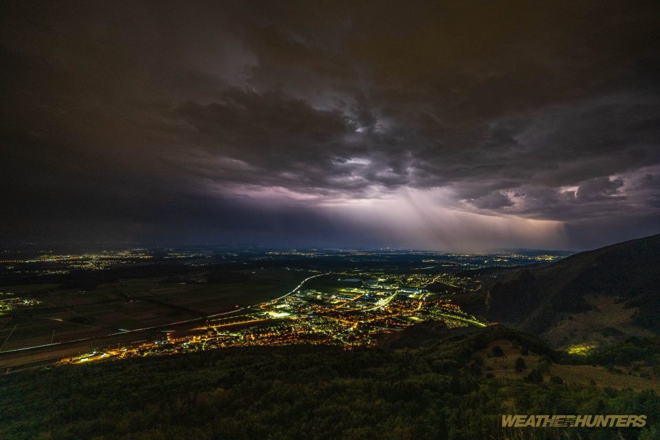 Gewitter über dem Mittelland