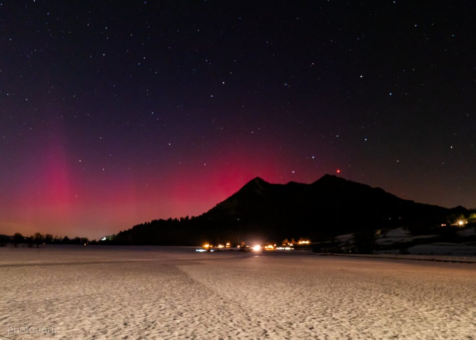 Aurora in Sonthofen