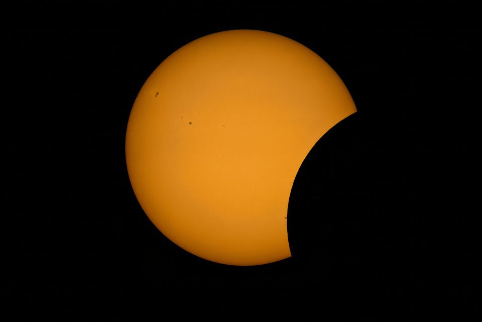 Partielle Sonnenfinsternis