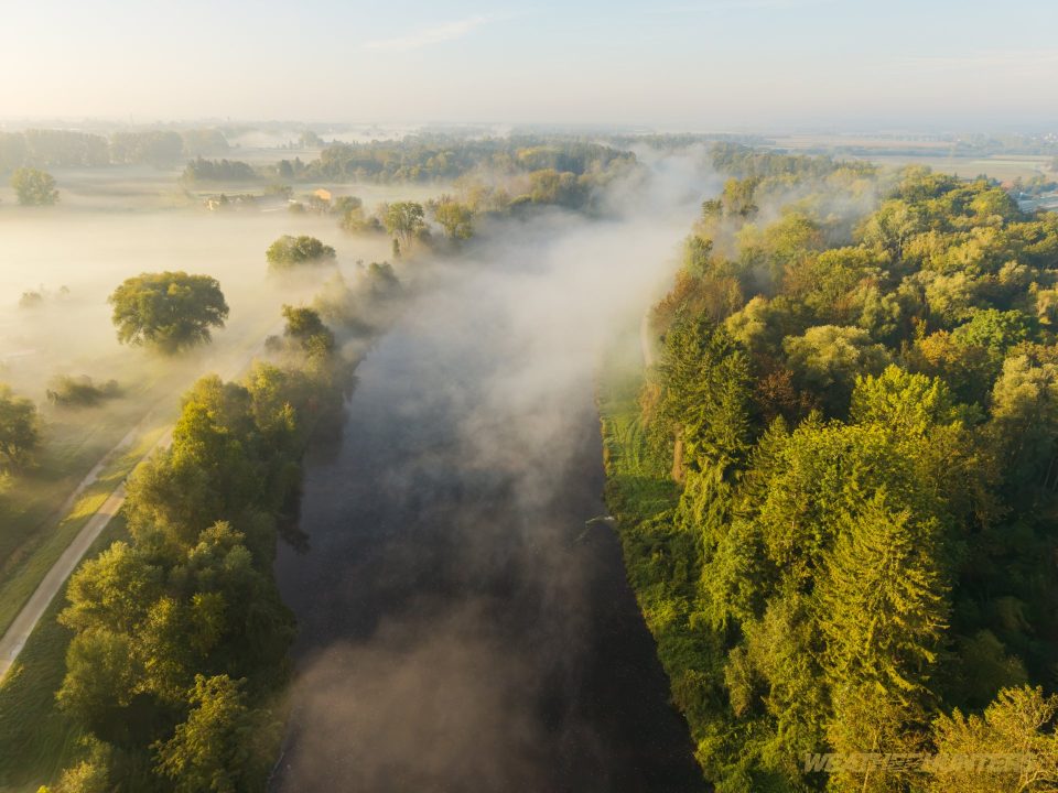 Nebel rund um die Wertach