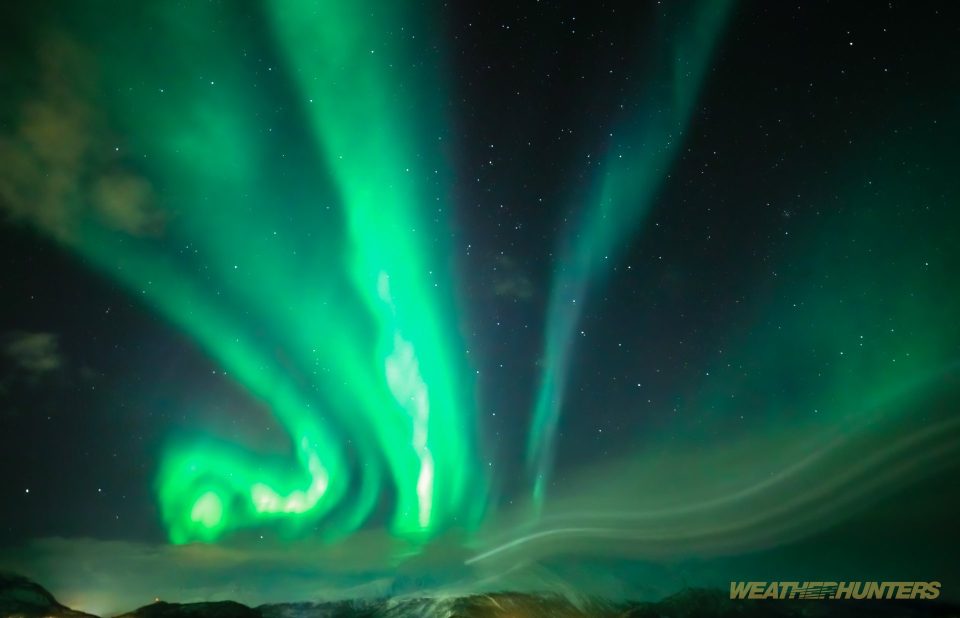 Polarlicht, bei Tromsö