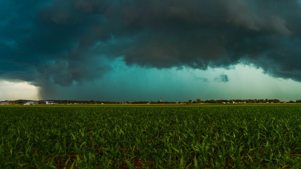 Gewitter bei Mindelheim, 26. Juni 2026