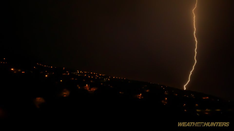 Thunderstorm Madeira island 10.05.2025