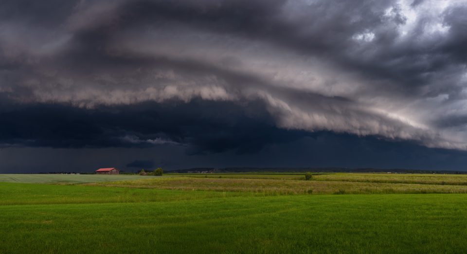 Shelfcloud bei Memmingen, 04. Juni 2025