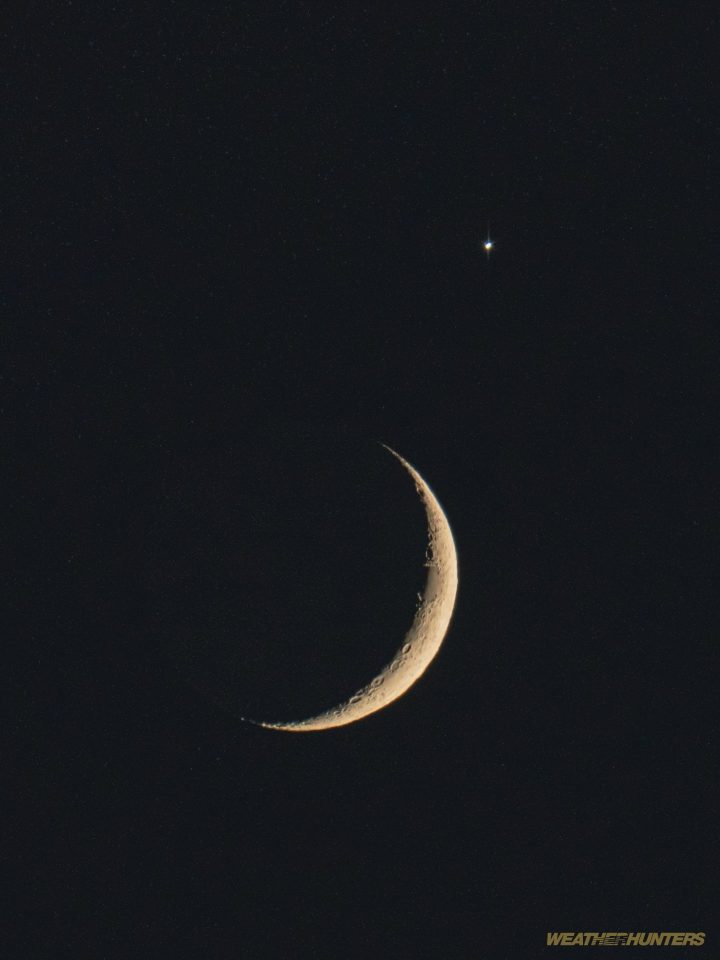 Mond-Venus Konjunktion