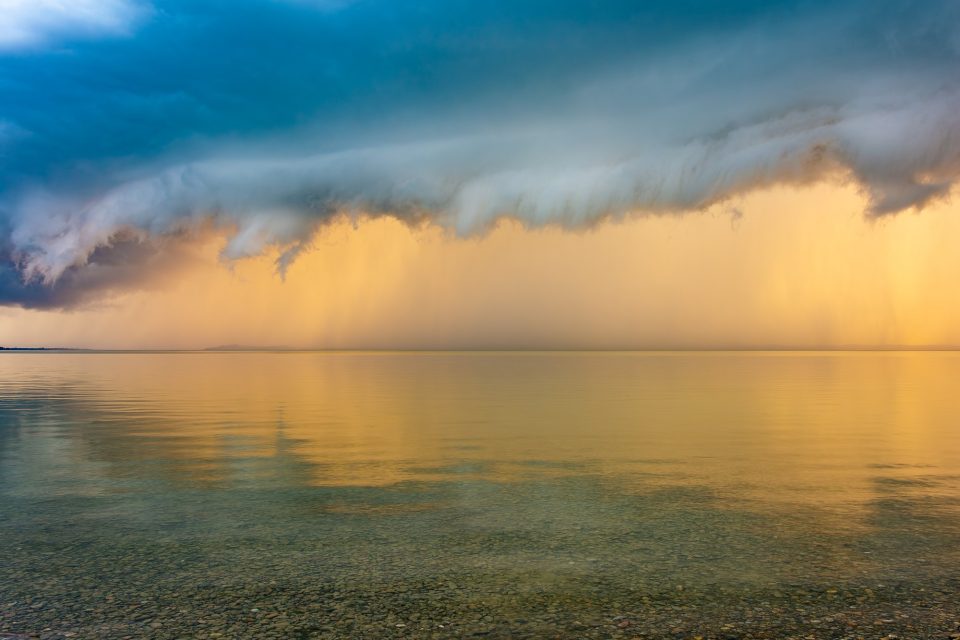 Gewitter am Chiemsee