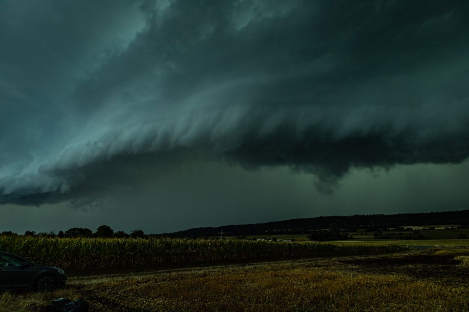 Gewitterlinie mit Shelfcloud