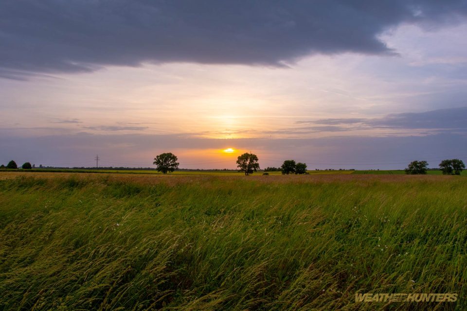 Abendstimmung nach einem Gewitter