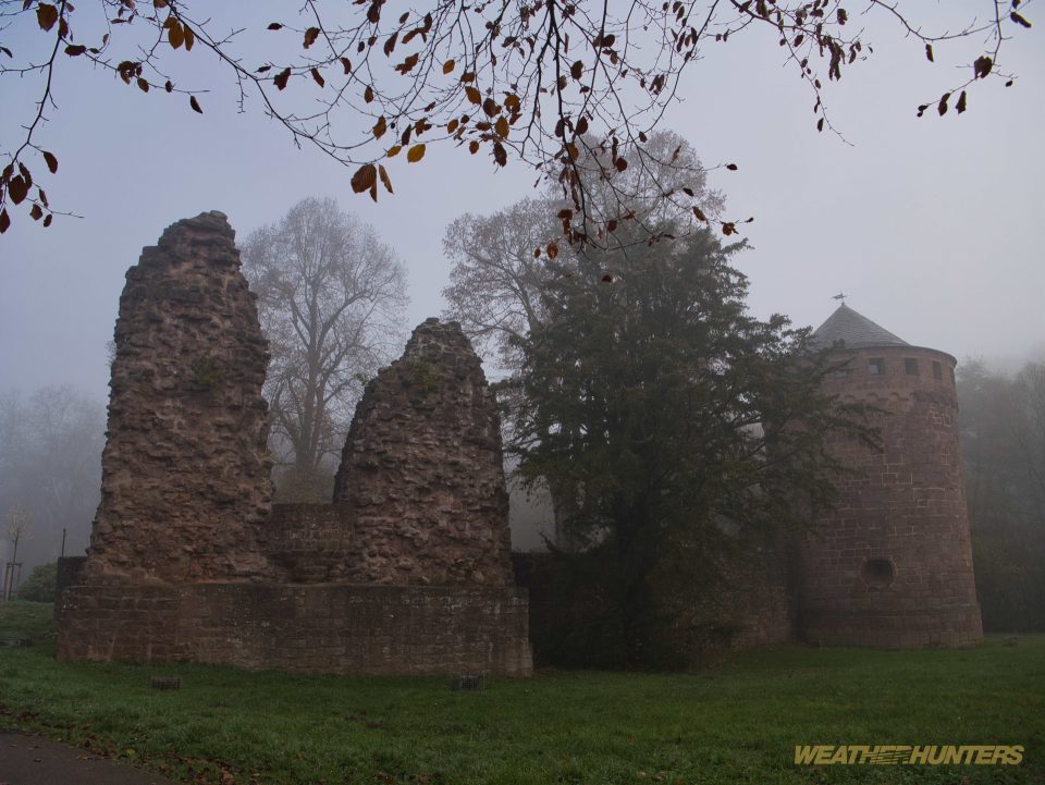 Burg Kerpen im Nebel