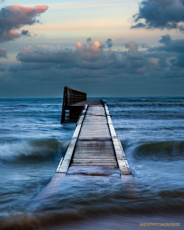 Sturm am Strand
