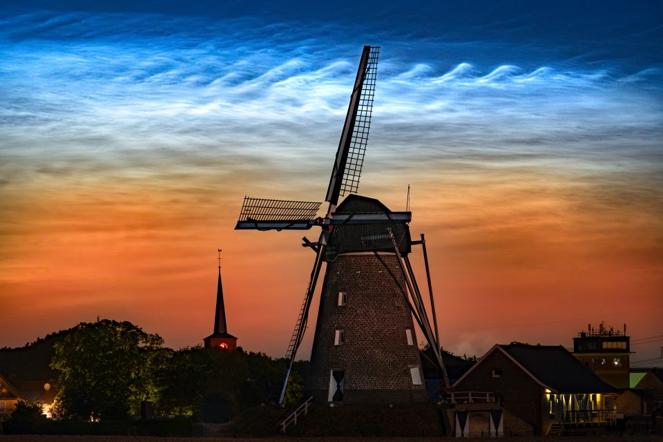 Windmühlen Nacht