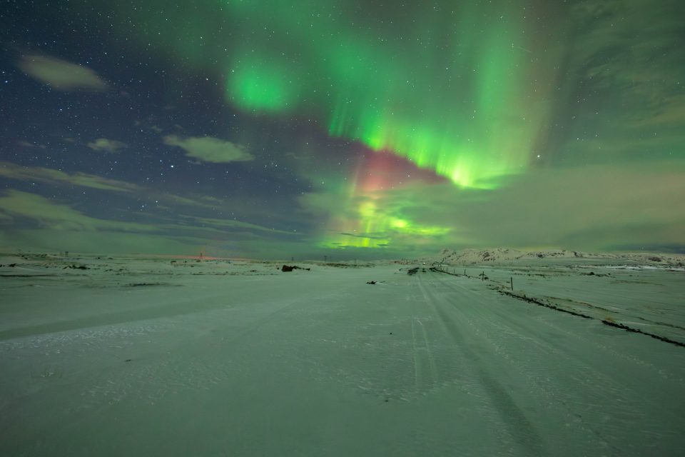 Polarlicht Island