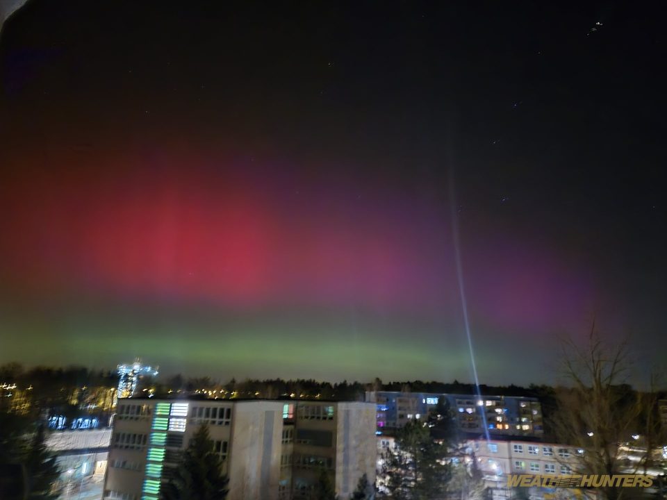 Polarlichter in Brandenburg