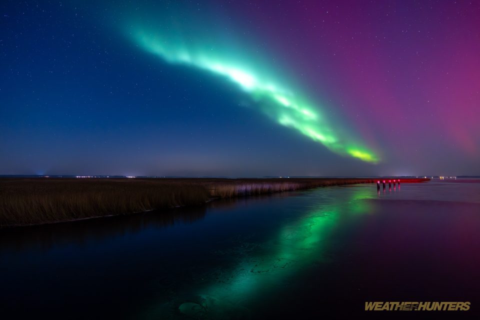 Polarlicht Meiningen Strom