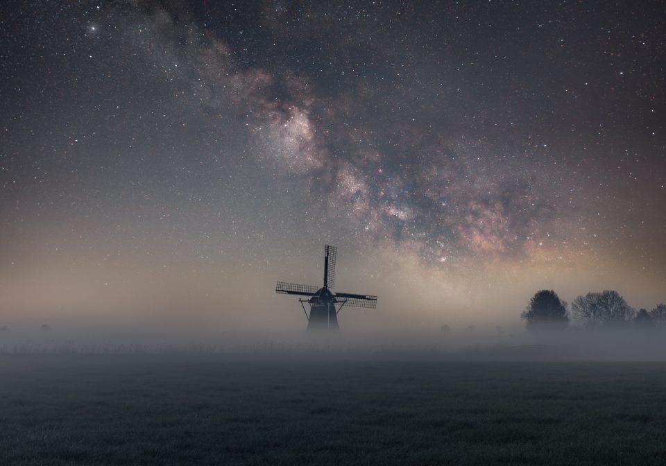 Stars and fog