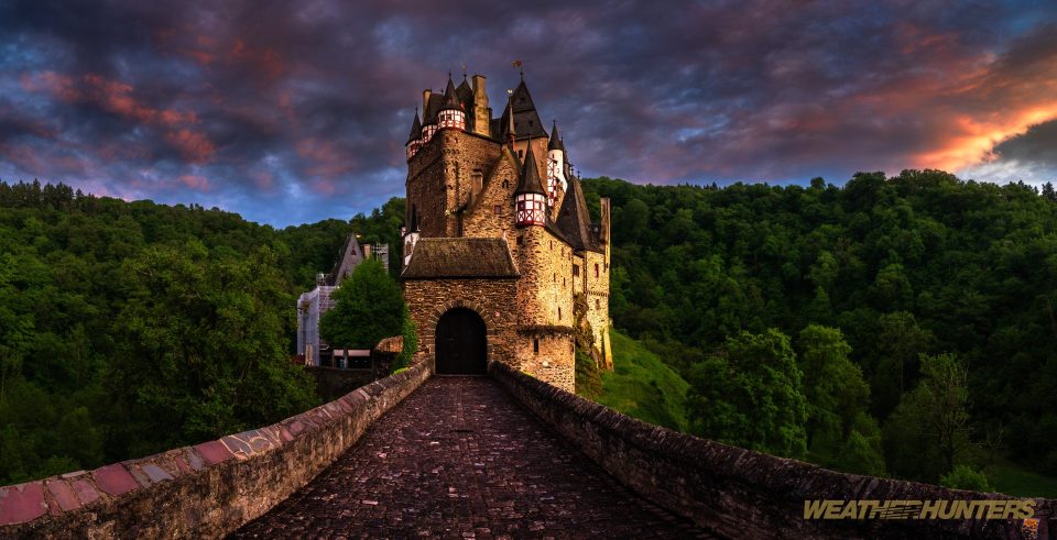 Sunset an Burg Eltz