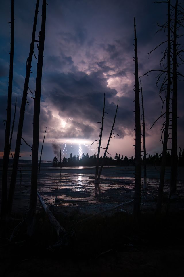 Yellowstone Gewitter