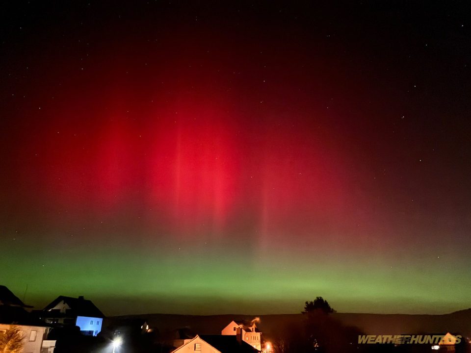 Polarlicht 19.01.2026 über Nordhessen