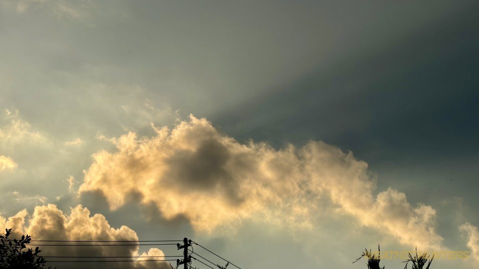Wolken und Schatten