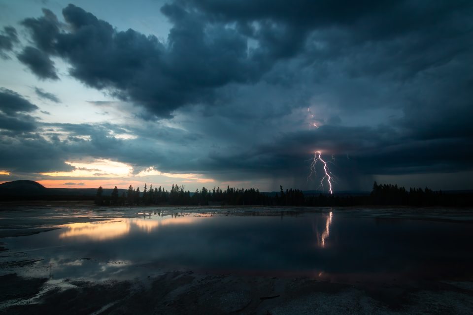 Yellowstone Gewitter