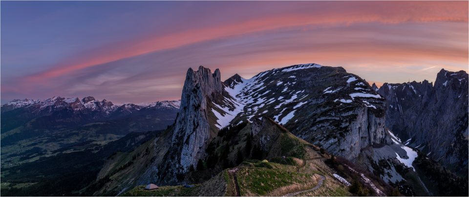 Unter dem Abendbogen