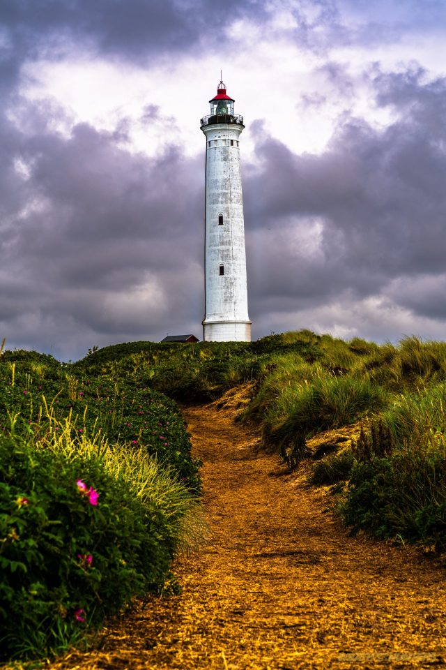 Tolle Wolken am Leuchtturm