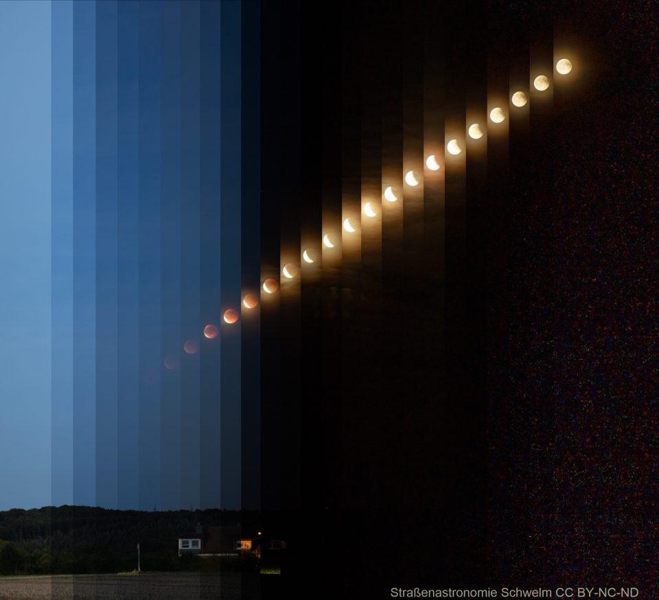 Mondfinsternis Komposition
