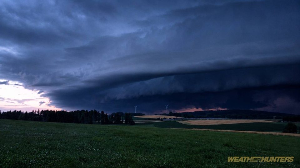 Shelfcloud bei Gefrees