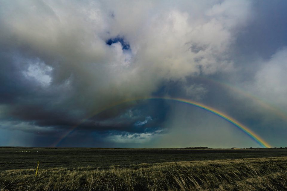 Regenbogen in Dänemark